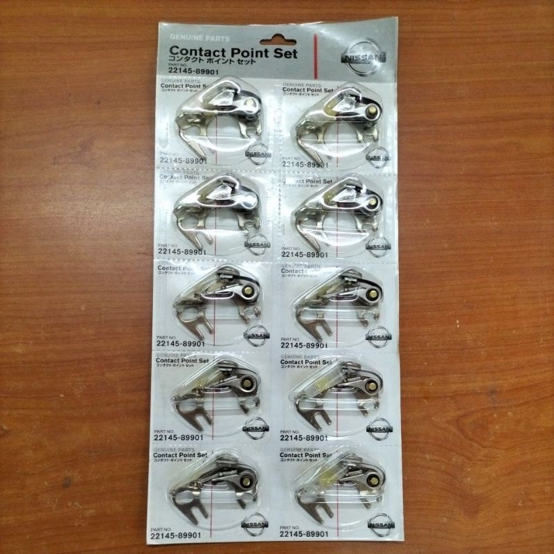 GENUINE NISSAN 130Y C22 CONTACT POINT (10PCS) 22145-89901 **Ready