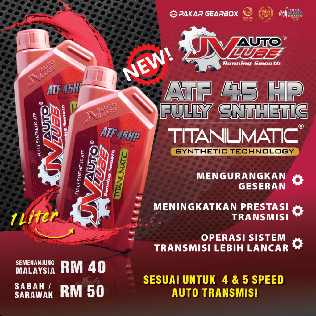 JV AUTOLUBE Minyak Gearbox Auto Minyak Gearbox Manual 1 Liter