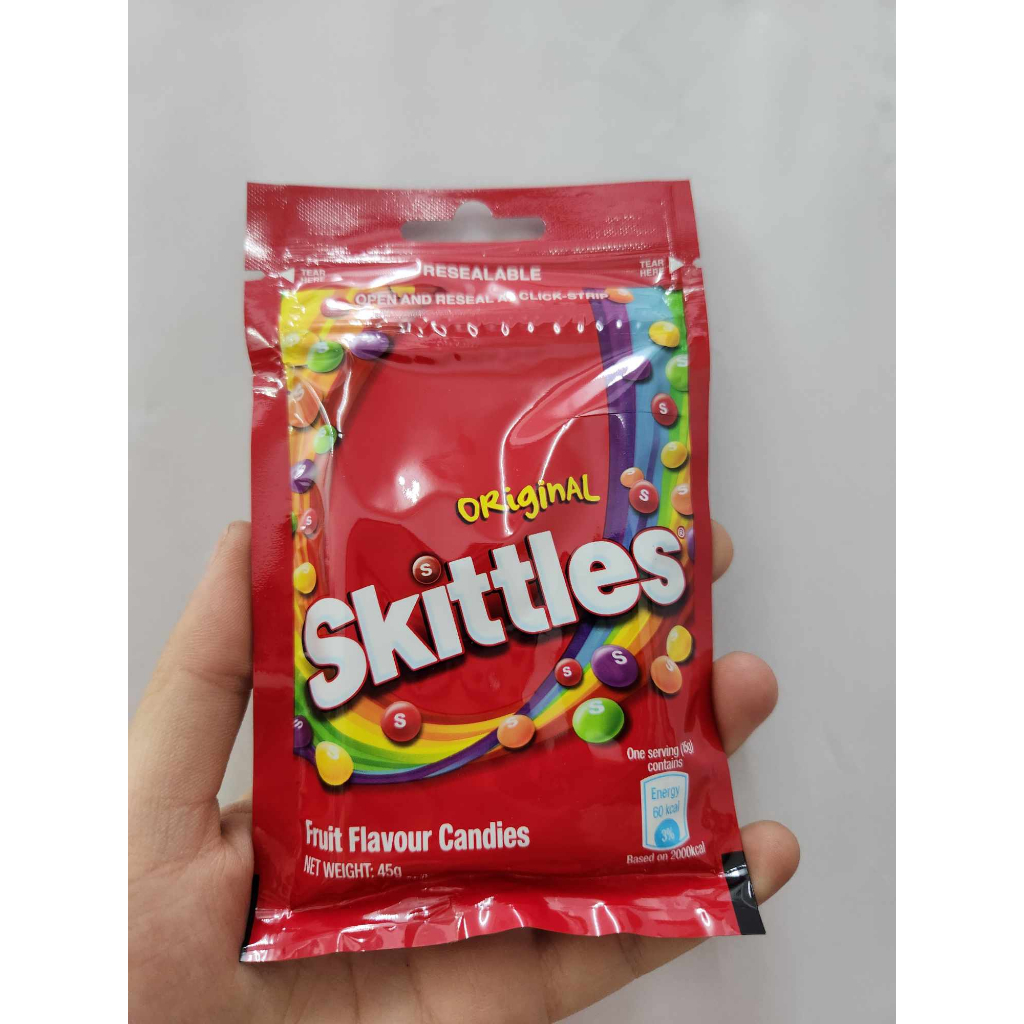 SKITTLES CANDY 40G (ORIGINAL/SOUR/YOGURT FLAVOUR) Shopee Malaysia