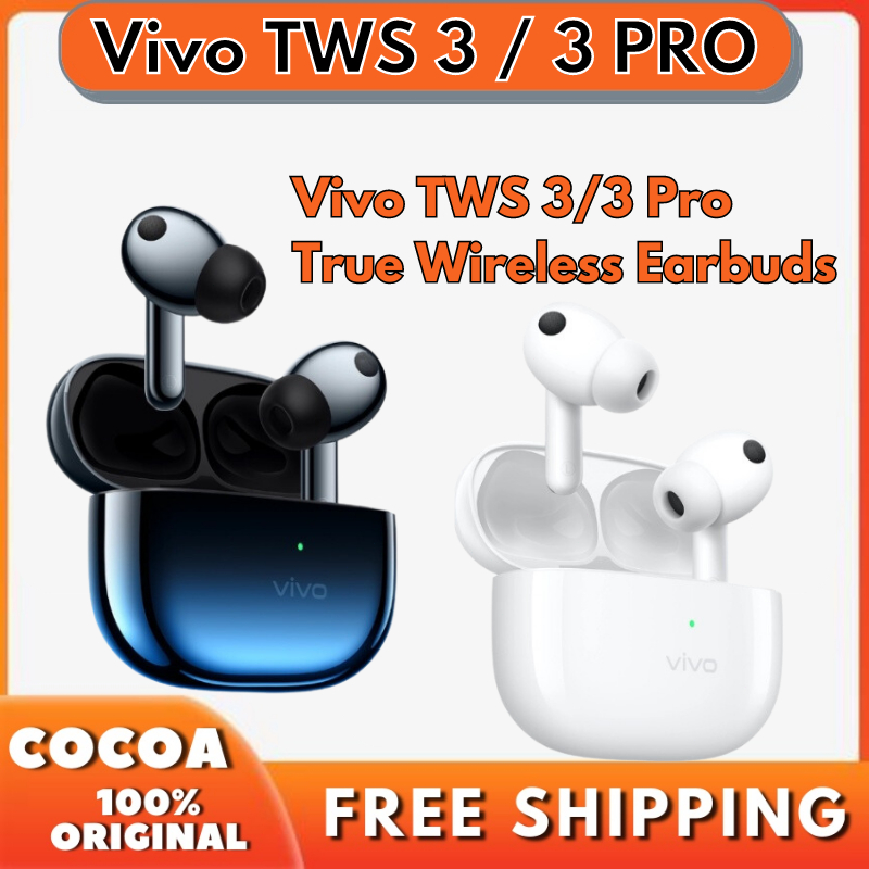 Vivo TWS 3 Pro / Vivo TWS 3 True Wireless Earphone 49dB Active Noise ...