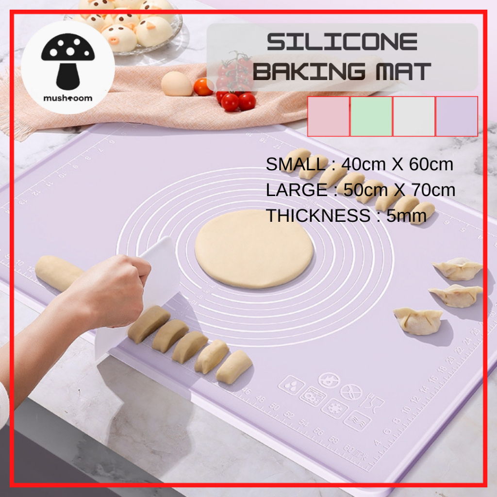 Oversize Kneading Pad Thick Antibacterial Silicone Baking Mat