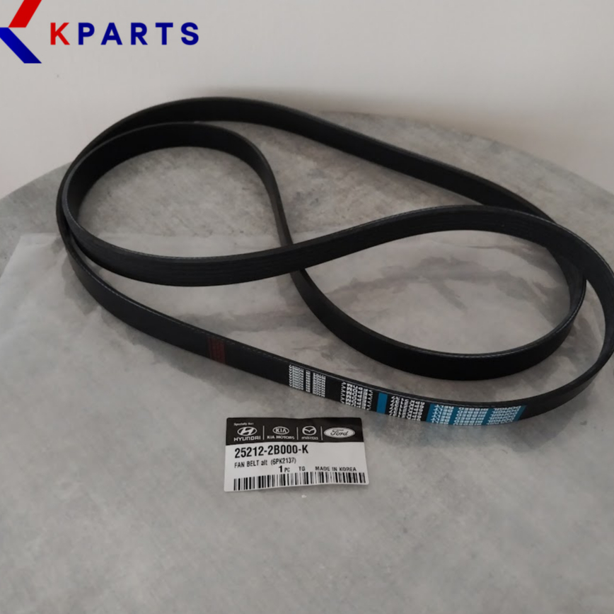 FAN BELT / V RIBBED BELT - SIZE: 6PK2137 (AFTERMARKET - KOREA) KIA ...
