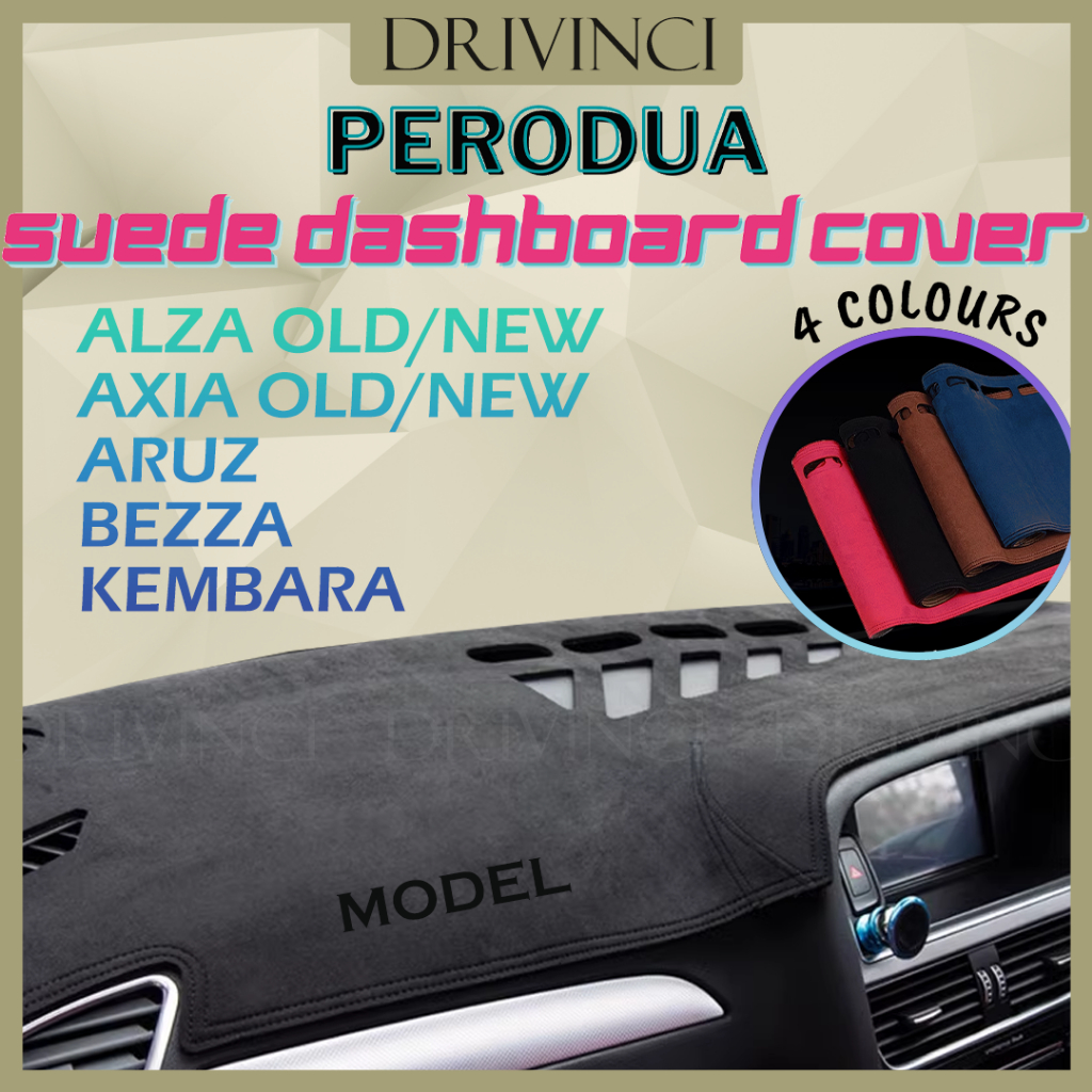 PERODUA Alza M500 W150 Kembara Bezza Aruz Axia old new Suede Leather