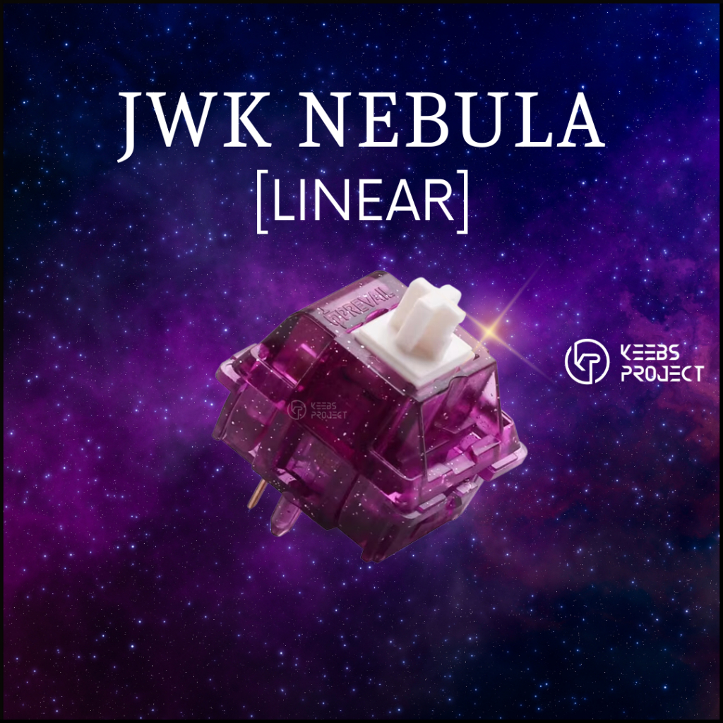 [READY STOCK] JWK Nebula 63.5g Linear Switches Switch for Mechanical or