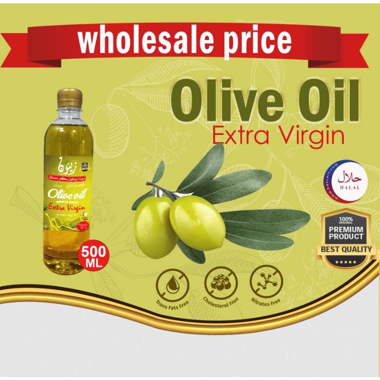 Olive Oil Extra Virgin (1 Liter & 500 ml)/Minyak Zaitun - Super DEAL ...