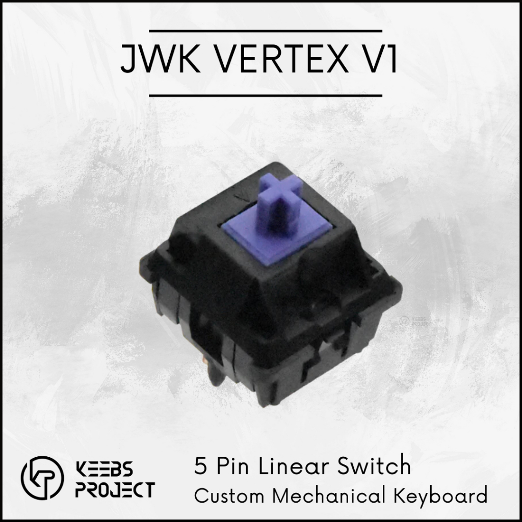 [READY STOCK] JWK Vertex V1 Linear 5 pins Switches Switch for