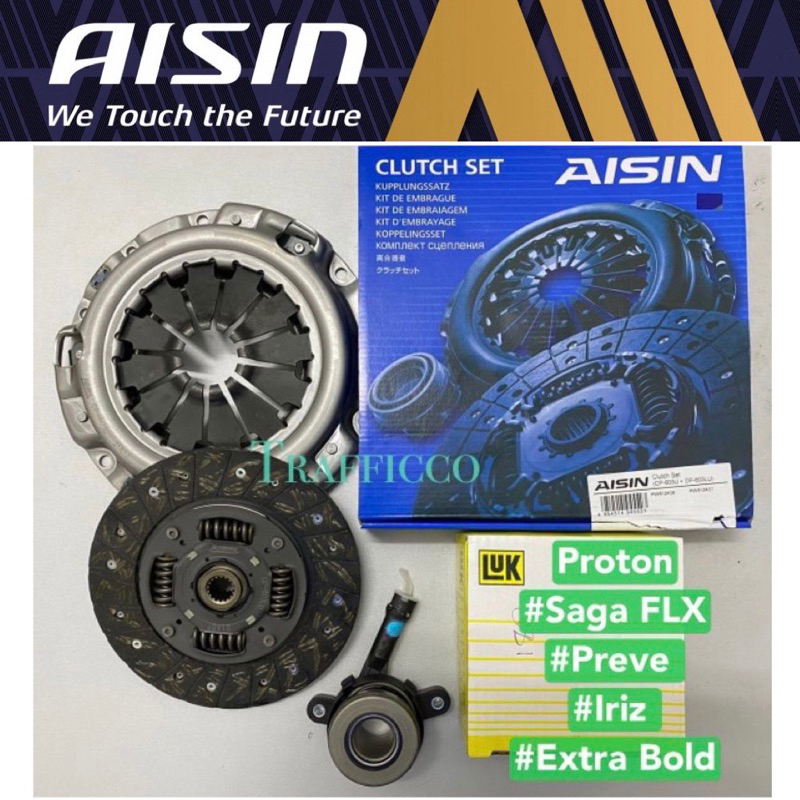 Aisin Proton Saga FLX Preve Iriz Manual Clutch Kit Set Shopee Malaysia