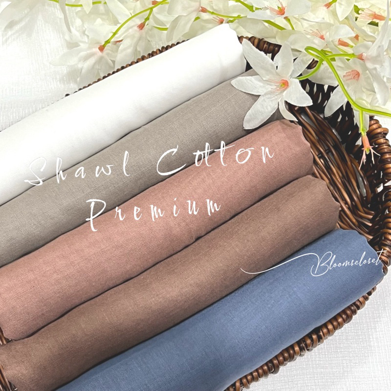 shawl cotton voile