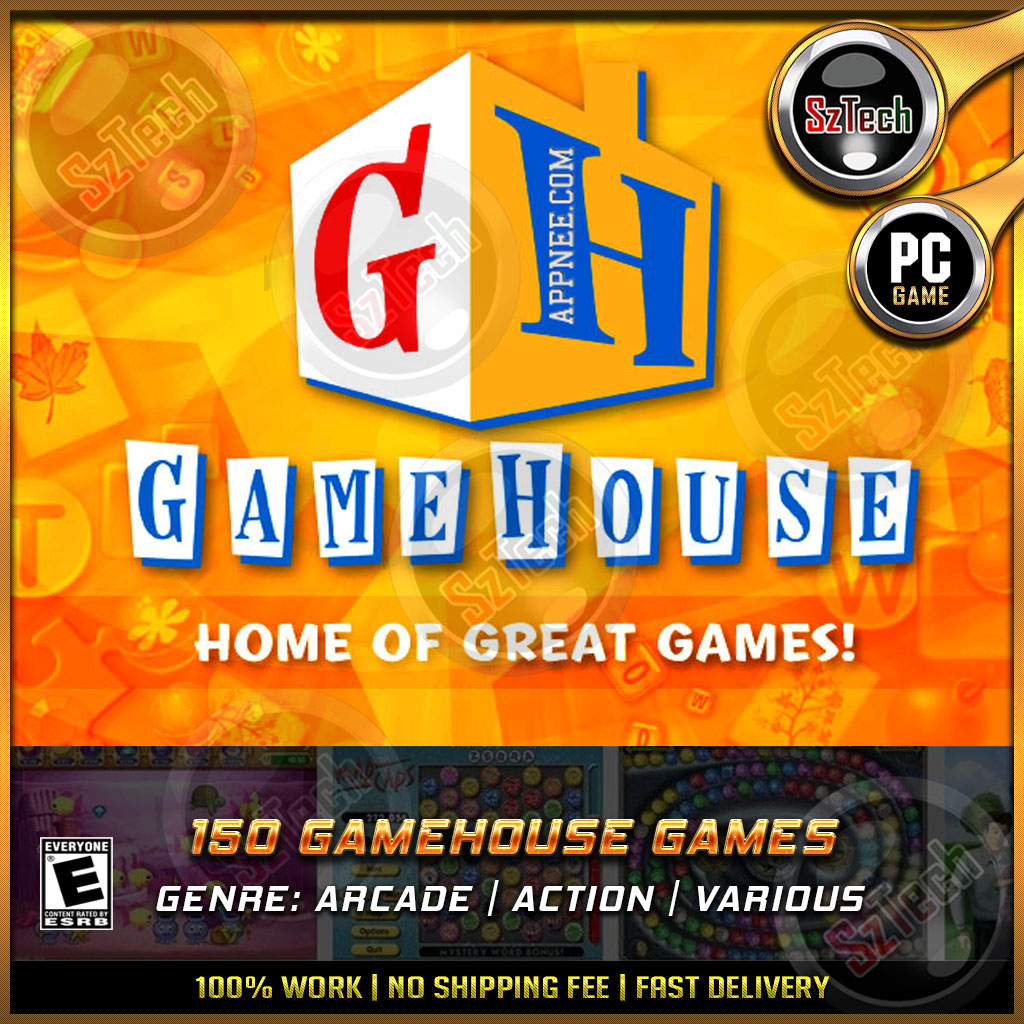 150 IN 1 GameHouse Collection [PC GAME] 🔥 [ DIGITAL DOWNLOAD] 🔥