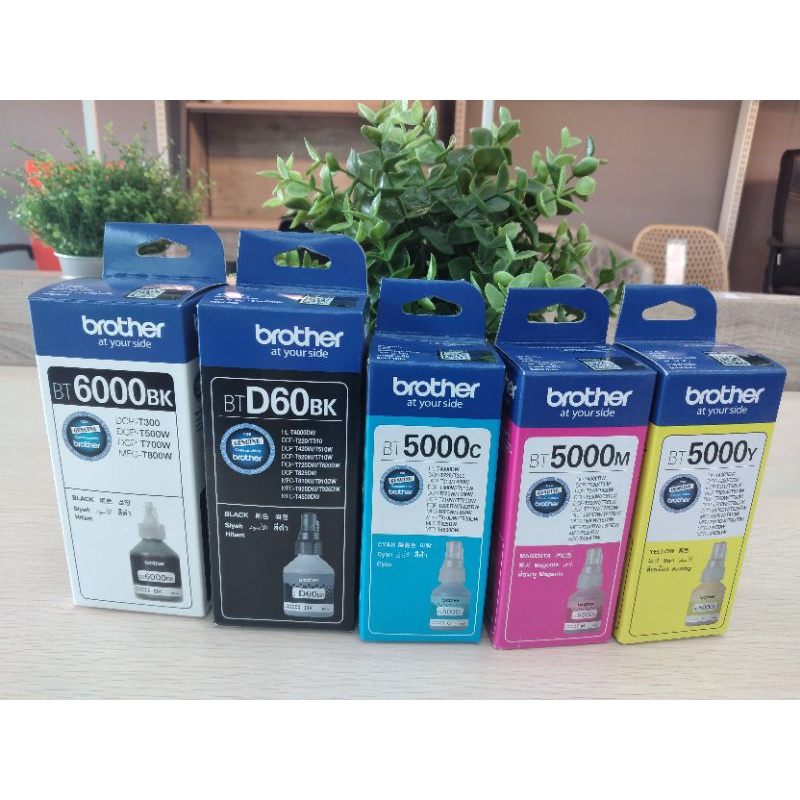Brother Genuine Ink Bottle Bt5000 Bt6000 Btd60 D60 | Shopee Malaysia
