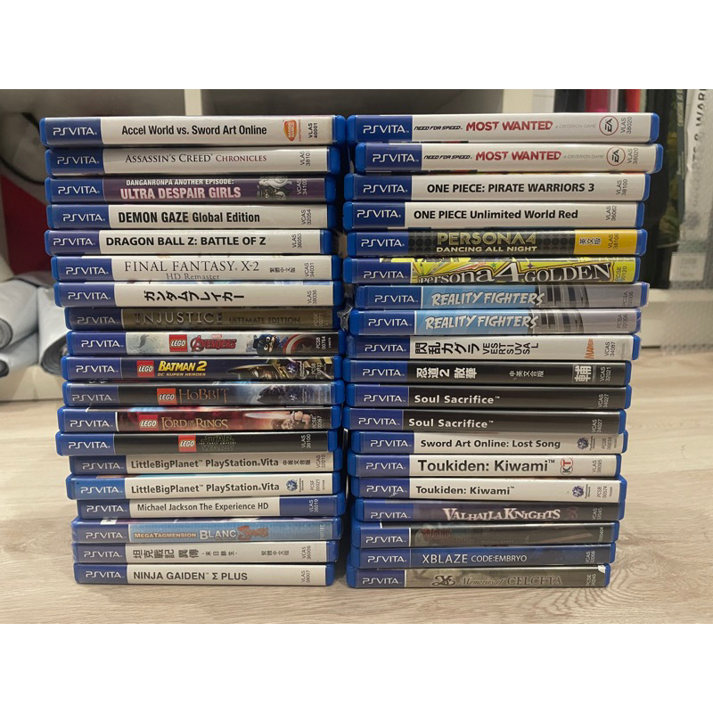 PS Vita games [used] with box] Shopee Malaysia