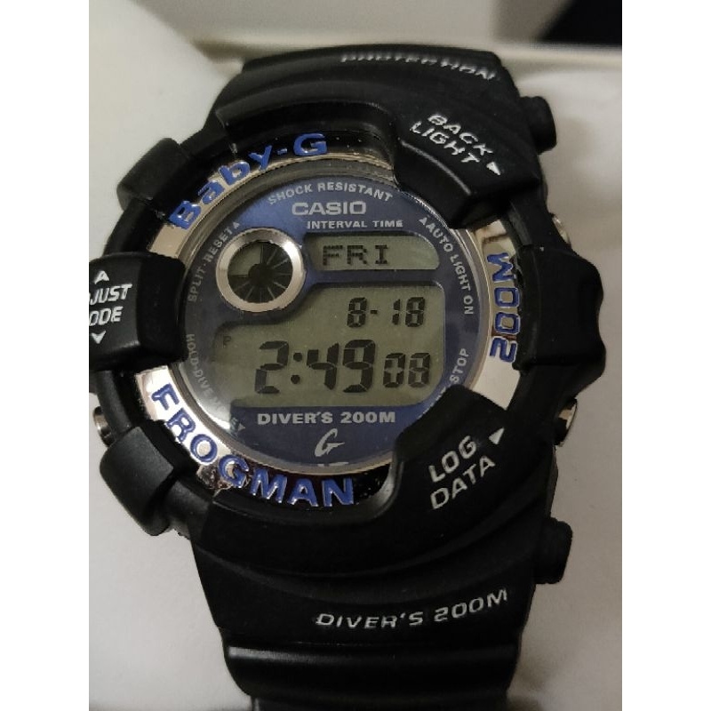 Baby g best sale frogman bgw 100