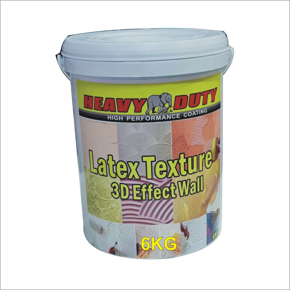 Curated visual reference: Picture Idea: 6Kg Latex Texture Paint 3D Effect Wall White Heavy Duty