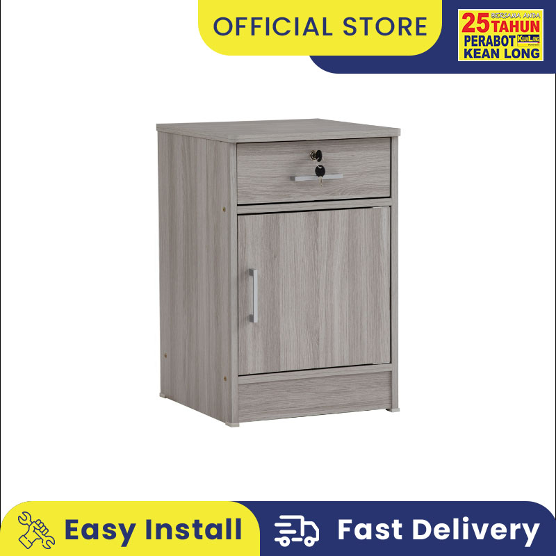 KLSB Bed Side Table With 1 Drawer/Meja Sisi Katil / Bed Side Table with ...