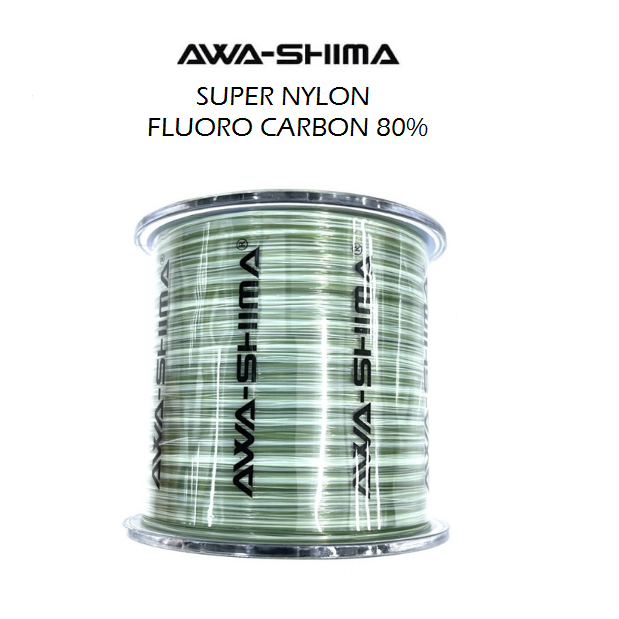 AWA SHIMA SUPER NYLON I Fluorocarbon 80% Quick Sinking Fishing Line