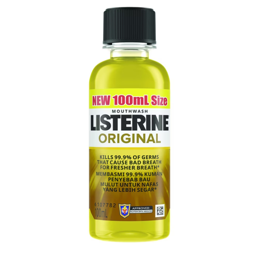 LISTERINE ORIGINAL 100ML | Shopee Malaysia