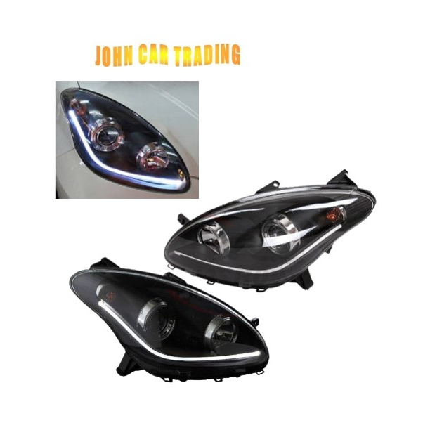 Vland Perodua Myvi 20052010 Projector Led Light Bar Headlamp Lampu