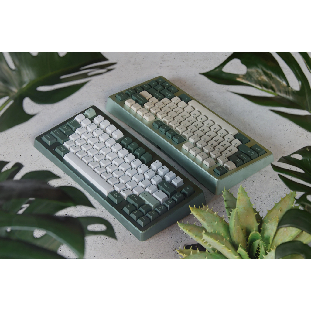 Desert Base Full Set GMK Botanical 2 keyboard [mechanical
