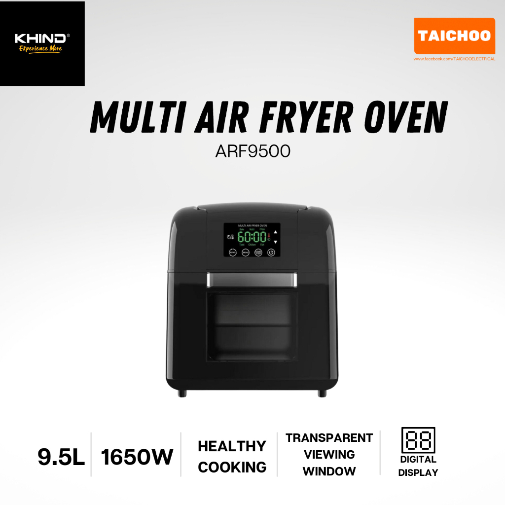 KHIND Malaysia - Get the KHIND Multi Air Fryer Oven today and get