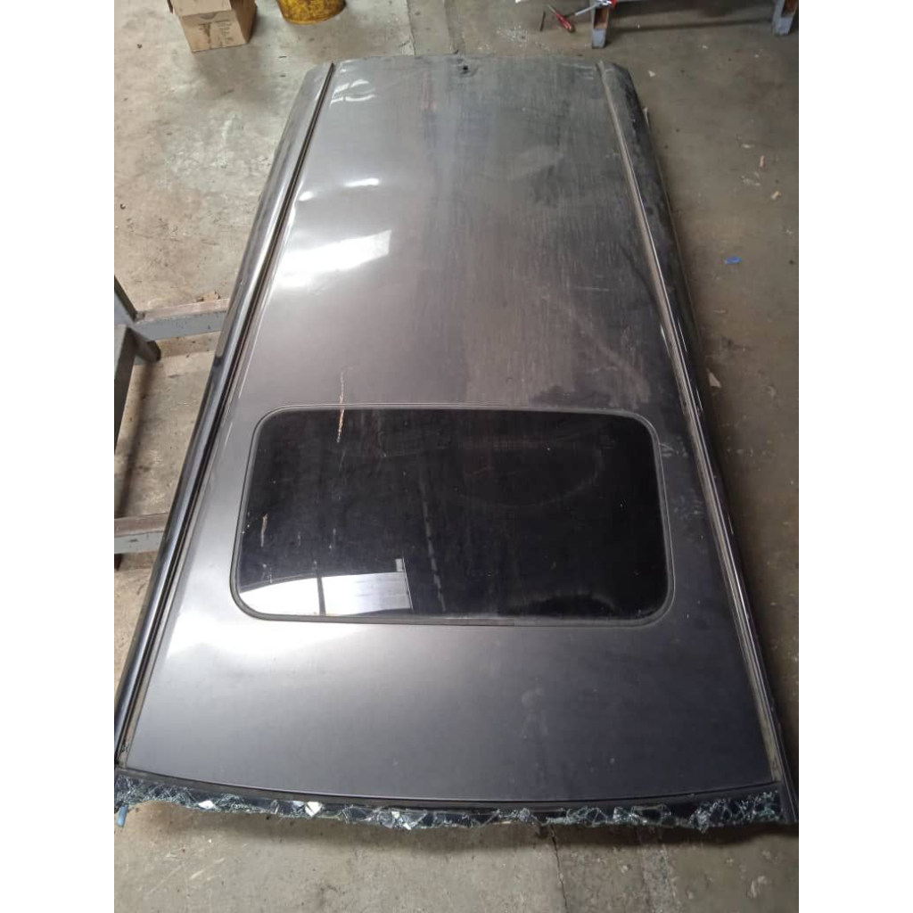 TOYOTA WISH ZGE20 SUNROOF ORIGINAL HALFCUT JAPAN SEPET COMPLETE LONG ...