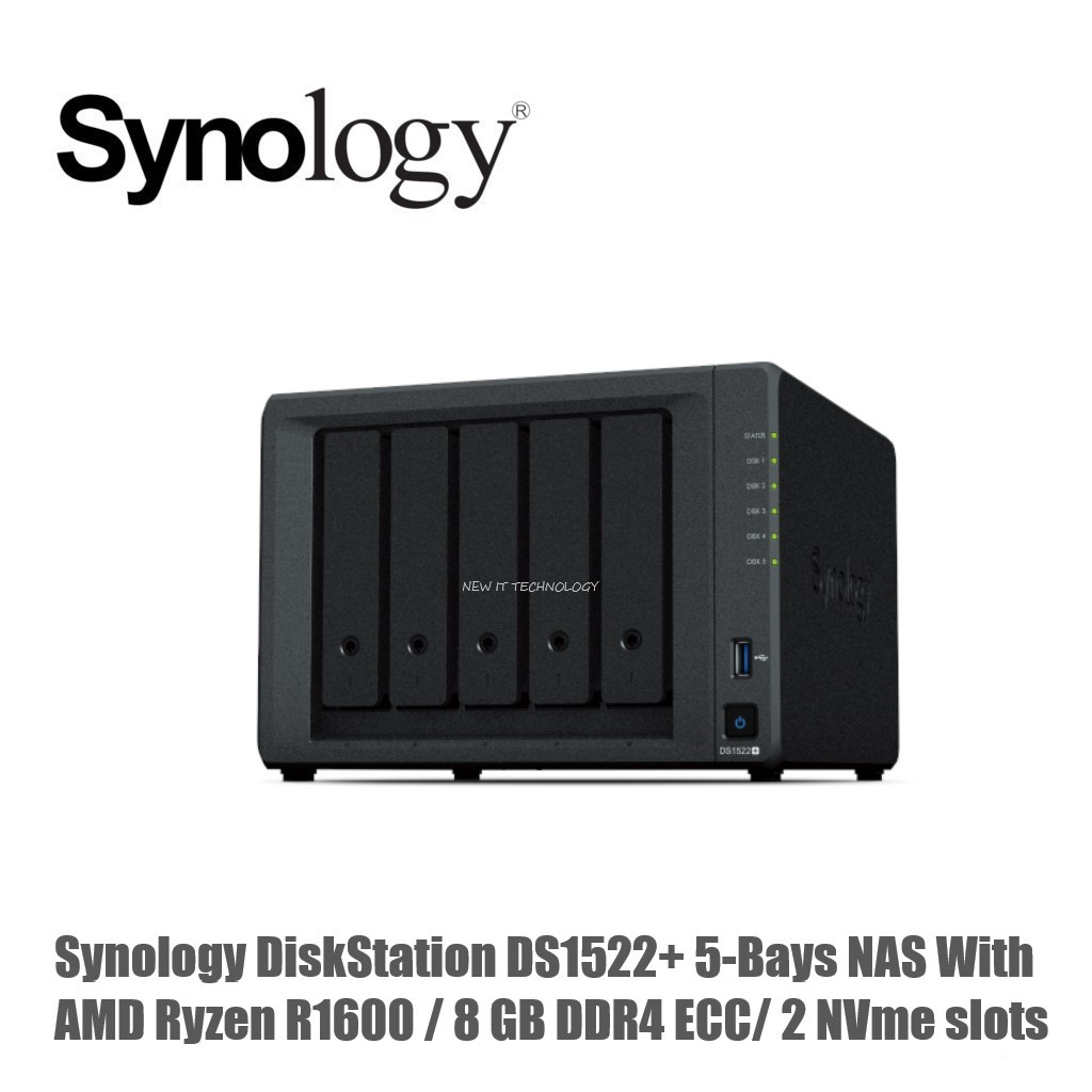 Synology（シノロジー）DiskStation DS1522+ 新品未開封 【公式通販】