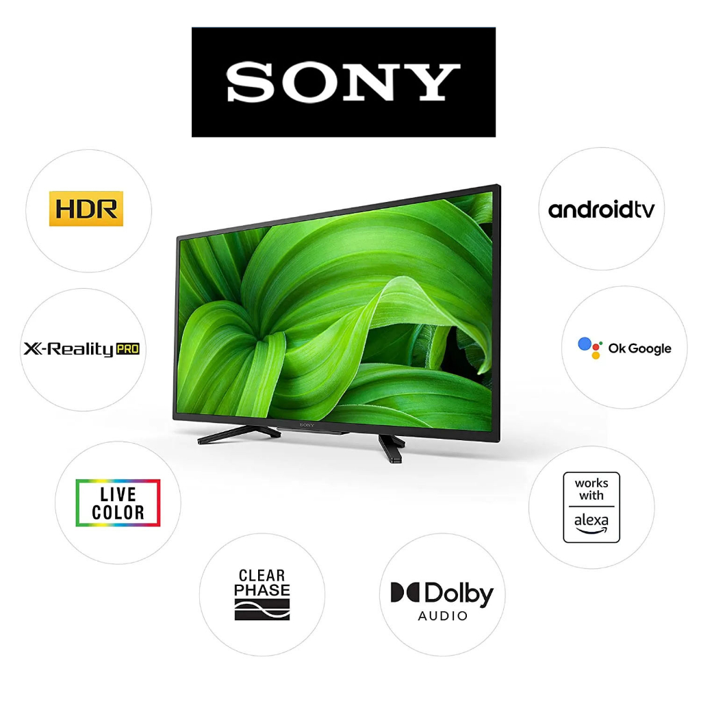 Sony LED TV 32" Sony W830K 32inch Smart Android LED TV (KD32W830K