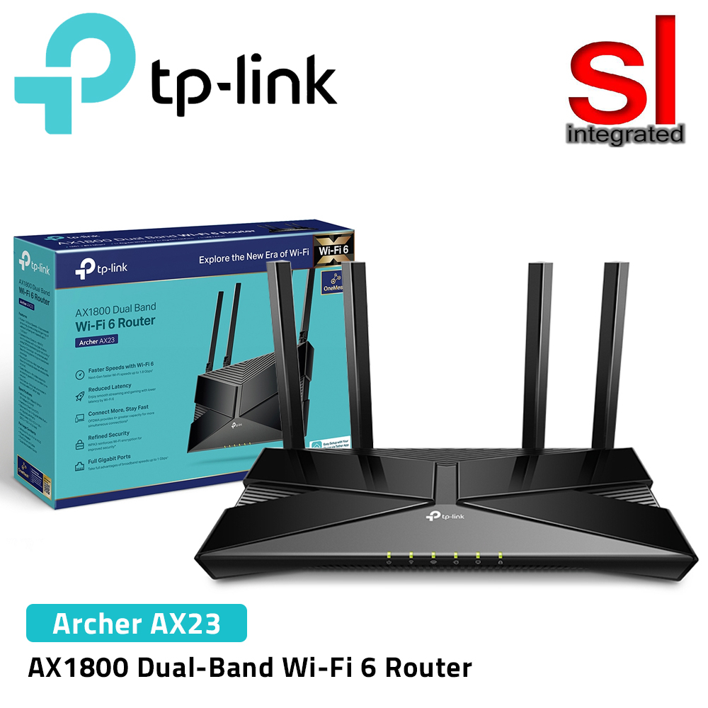 TP-LINK ARCHER AX23 AX1800 Dual-Band Wi-Fi 6 Router | Shopee Malaysia