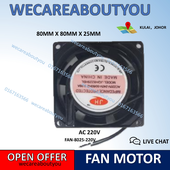 AC 220V Universal Fan Motor For Suitable Space Amlifier Laptop MIni Fan ...