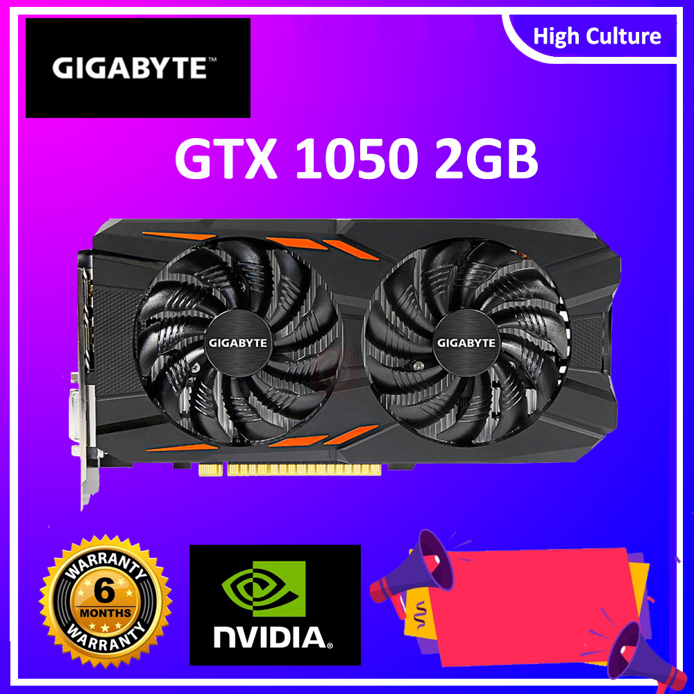 Gigabyte Windforce Gigabyte Nvidia Geforce Gtx 1050 2gb