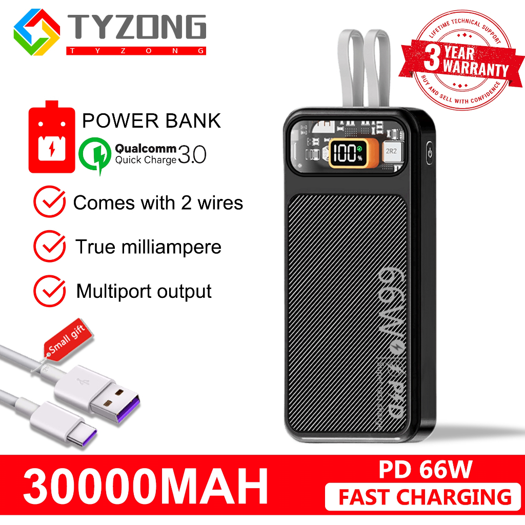 Tyzong High Quality Powerbank Cables Super Fast Charge Usb Type C Pd