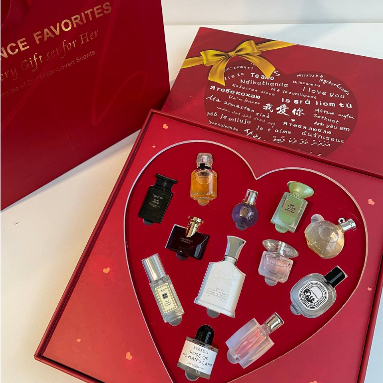 (ORI) FRAGRANCE FAVORITE DISCOVERY GIFT SET FOR HER 12IN1 WPB Shopee