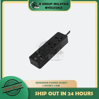 4USB Port 2 Universal Power Strip Extension Plug Power Socket Electric ...