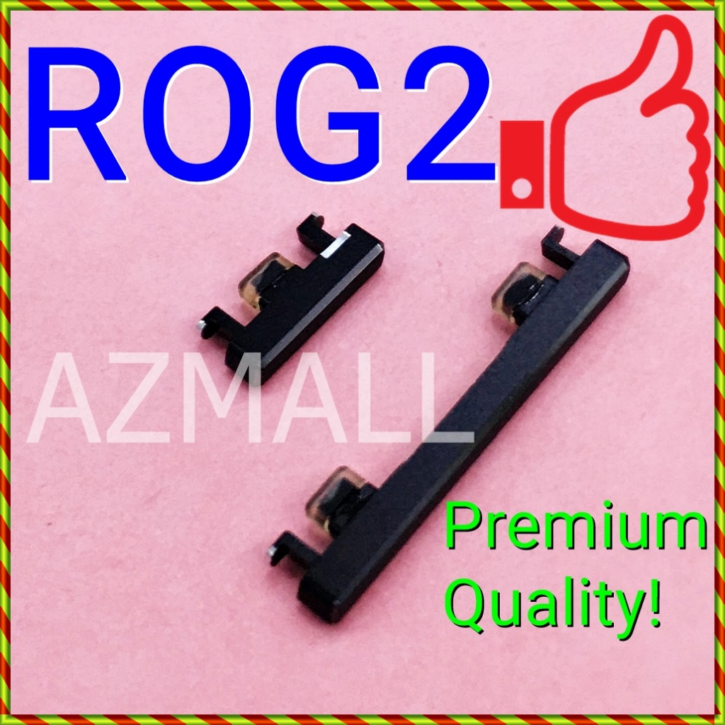 (BLACK) NEW ORI On /Off Power Volume Side Buttons Set for Asus ROG ...