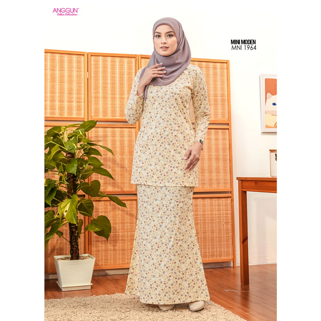 Plus Size 3xl 10xl Dada 46 60 Baju Kurung Cotton Mini Moden Size Besar Anggun Collection 8556