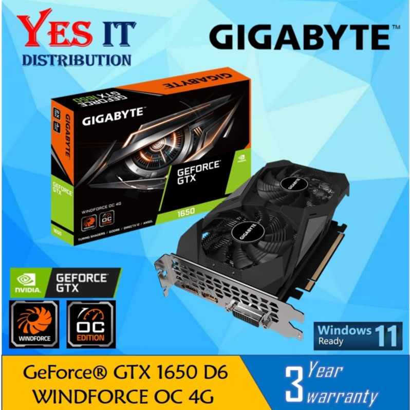 Gigabyte nvidia geforce discount gtx 1650 super 4gb