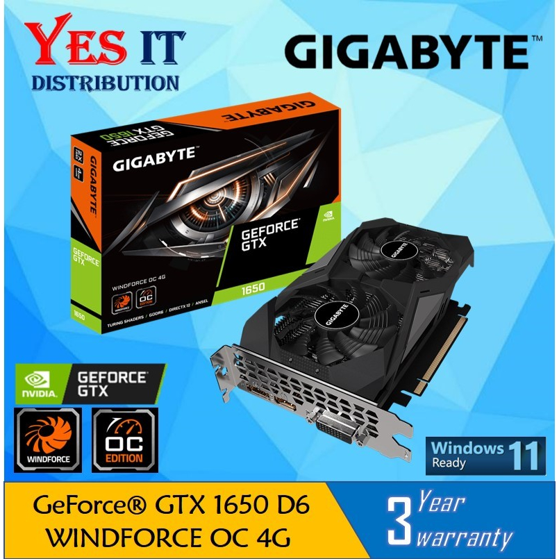 Gigabyte geforce gtx 1650 super windforce oc best sale 4gb gddr6