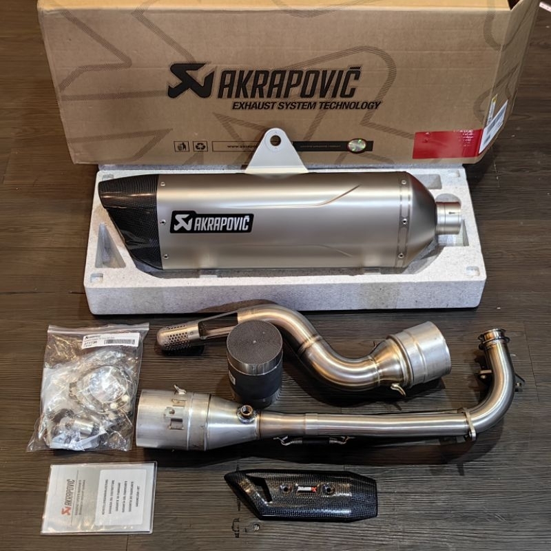 Akrapovic Exhaust Yamaha Tmax 560 Tech Max | Shopee Malaysia