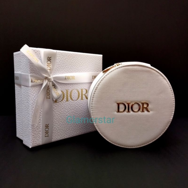 Cloth vanity case Dior Burgundy in Cloth - 32368942