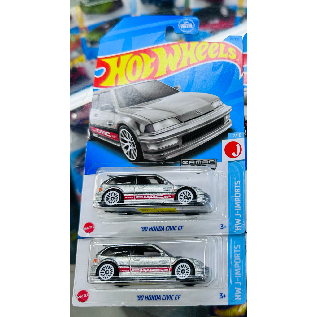 Hot Wheels Honda Civic Ef Zamac Shopee Malaysia