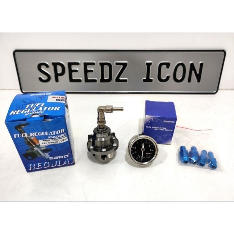 Sard Fuel Pressure Regulator Sard Convex Lens Fuel Pressure Setting