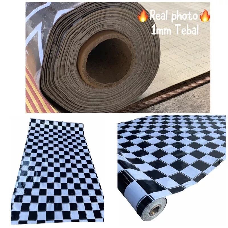 1MM Tebal * 20 Meter Tikar Getah Sponge / Span / Rubber Mat / PVC ...