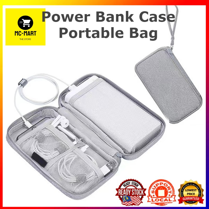 Protective Waterproof Travel Power Bank Case Portable External Charger ...