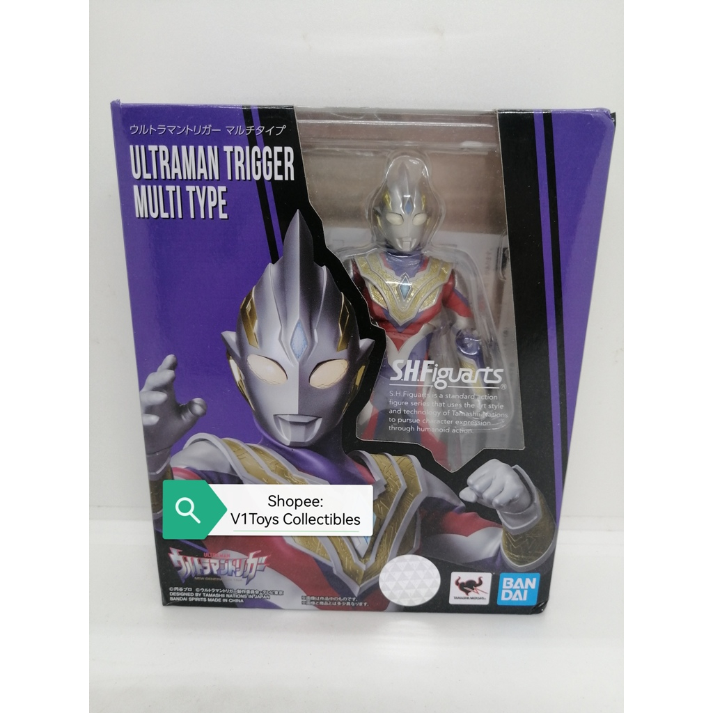 Readystock Shf S H Figuarts Ultraman Trigger Multi Type Shopee