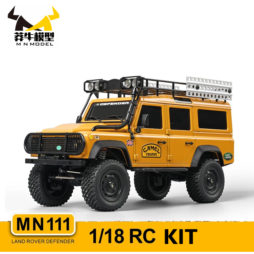 Land Rover Defender MN Model MN111 Kit With Led Light Metal Body Shell ...