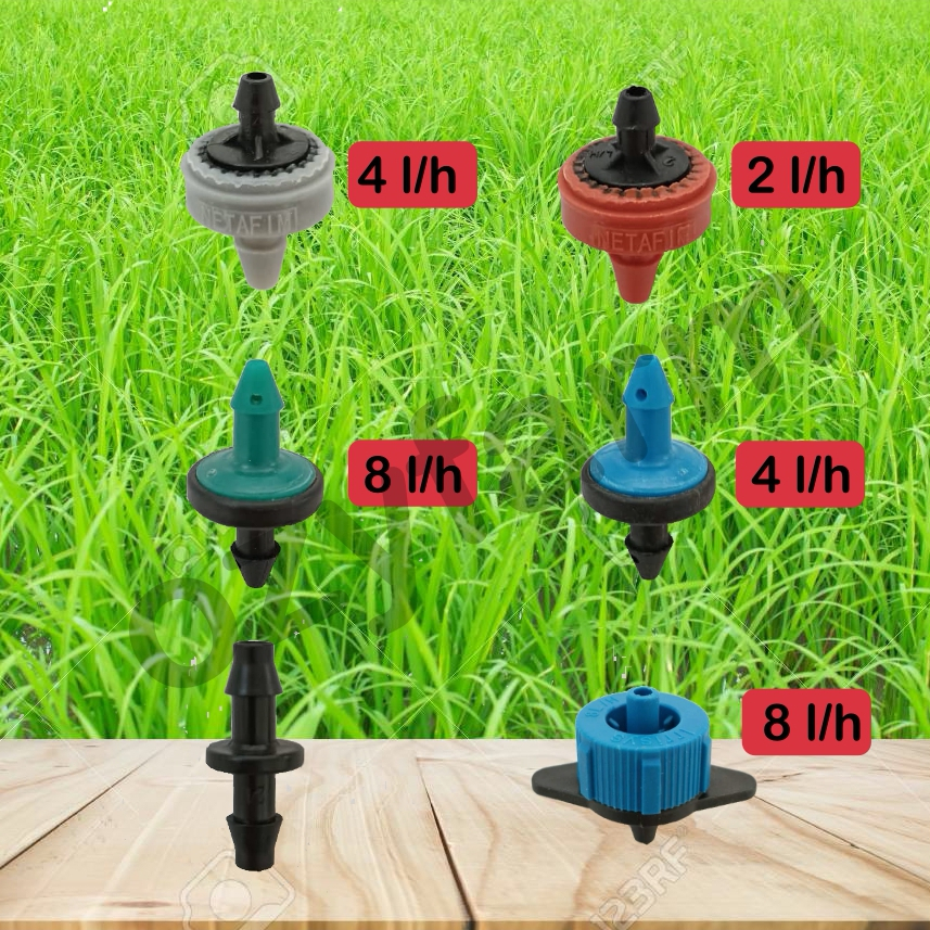 netafilm irrigation water dripper nipple fertigasi hydroponik Shopee