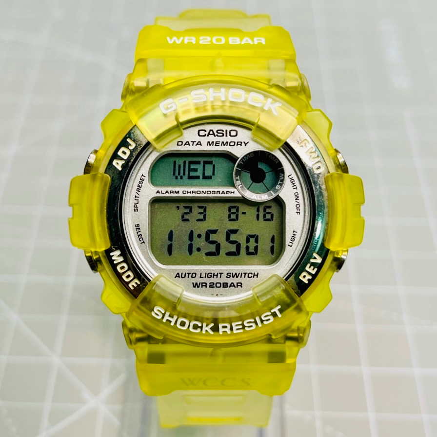 ORIGINAL G-SHOCK DW-9600WC NEW WITH BOX WR 20BAR DATA MEMORY