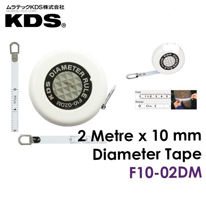 KDS F1020DM Diameter Measuring Tape (2m) / Pita Pengukur Diameter 2