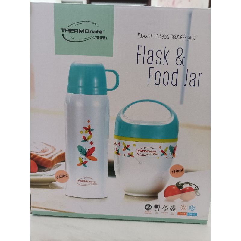 THERMOS THERMOcafe Flask & Food Jar Set Shopee Malaysia