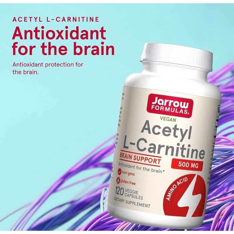 (Ready Stock) Exp June 2025 , Jarrow Acetyl LCarnitine 500 mg