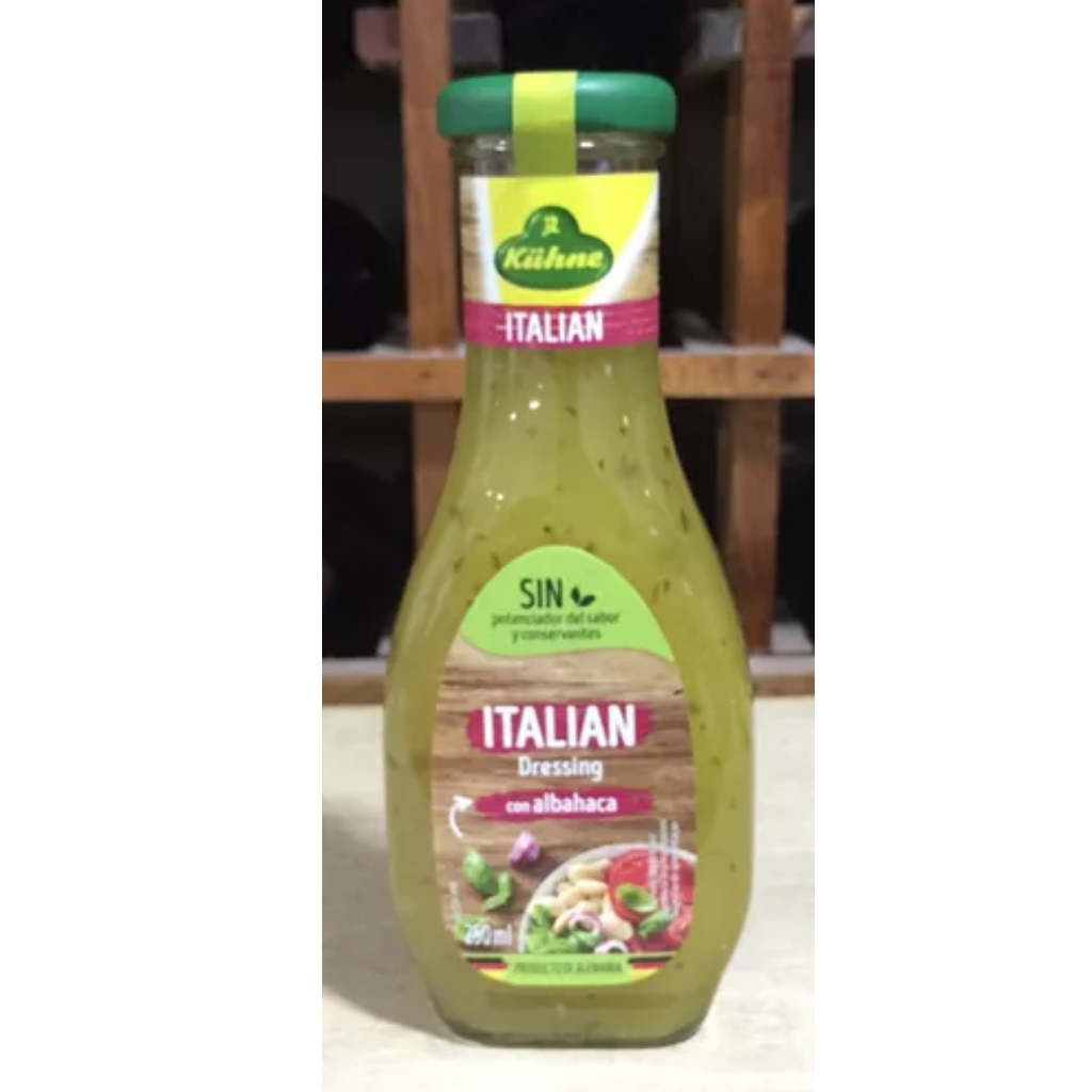 Kuhne Italian Dressing con albahaca, 250g (Assorted) Shopee Malaysia